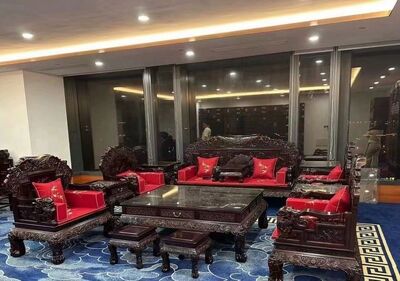 南昌收购红木家具中式沙发顶箱柜大红酸枝家具回收正规平台资质齐全