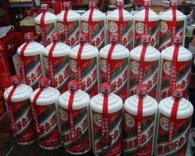 吕梁上门回收五十年茅台酒瓶高价回收红酒洋酒 相关图片