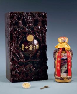 运城牛年茅台酒空瓶礼盒,路易十三酒瓶回收价 相关图片